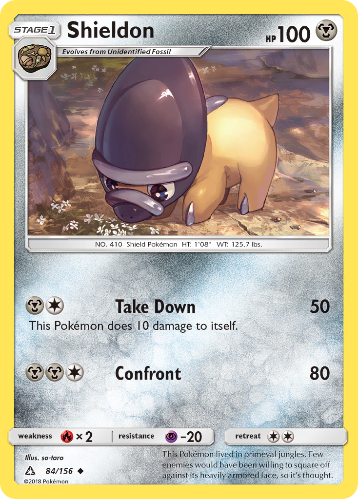 Shieldon (84/156) [Sun & Moon: Ultra Prism] | Clutch Gaming