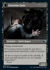 Covert Cutpurse // Covetous Geist [Innistrad: Midnight Hunt] | Clutch Gaming