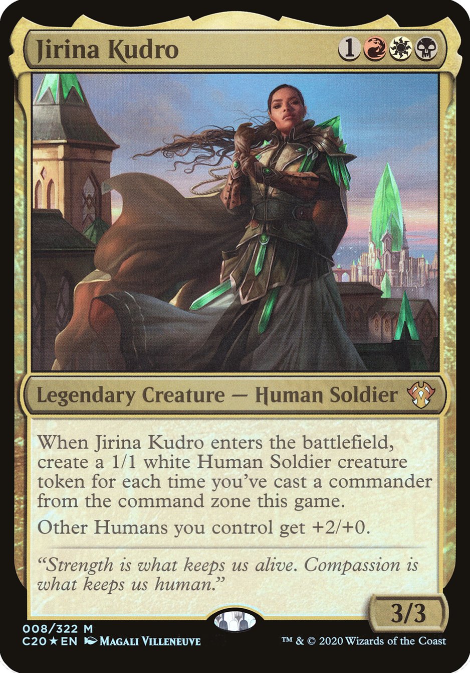 Jirina Kudro (Oversized) [Commander 2020 Oversized] | Clutch Gaming