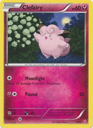 Clefairy (19/30) [XY: Trainer Kit 1 - Wigglytuff] | Clutch Gaming