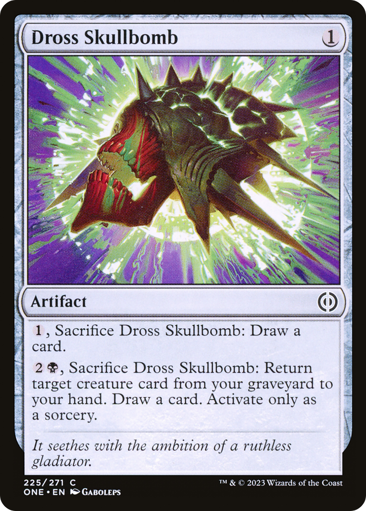 Dross Skullbomb [Phyrexia: All Will Be One] | Clutch Gaming