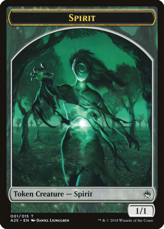 Spirit Token (001/015) [Masters 25 Tokens] | Clutch Gaming