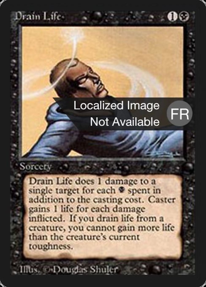 Drain Life [Foreign Black Border] | Clutch Gaming