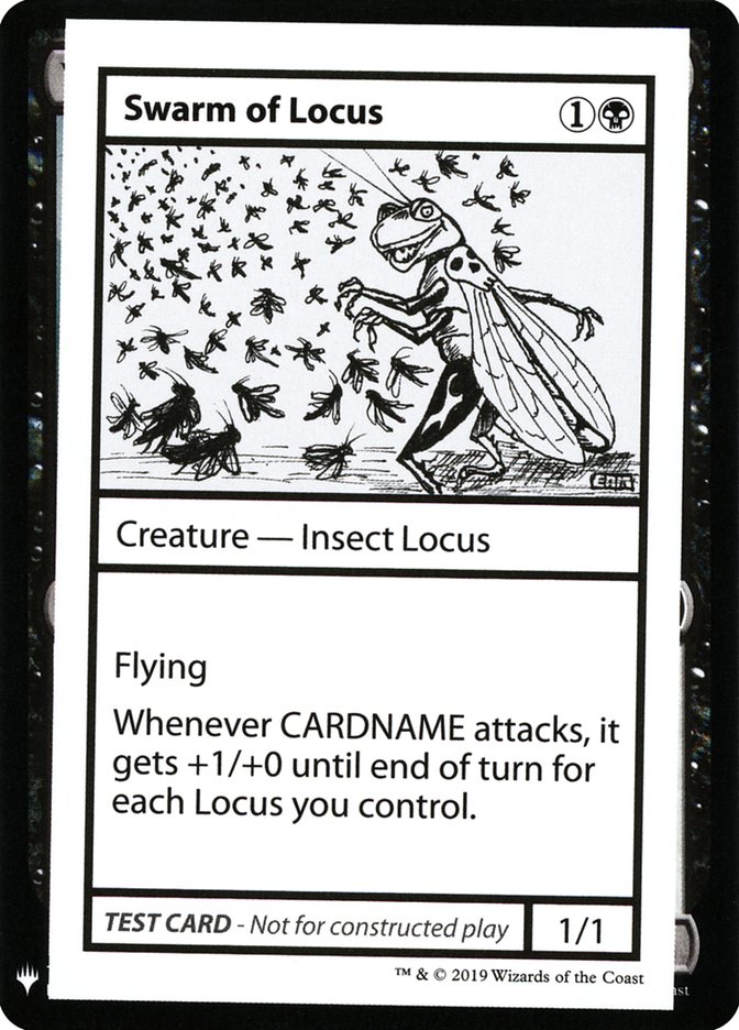 Swarm of Locus [Mystery Booster Playtest Cards] | Clutch Gaming