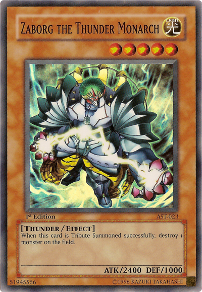 Zaborg the Thunder Monarch [AST-023] Super Rare | Clutch Gaming