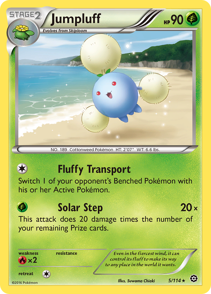 Jumpluff (5/114) [XY: Steam Siege] | Clutch Gaming