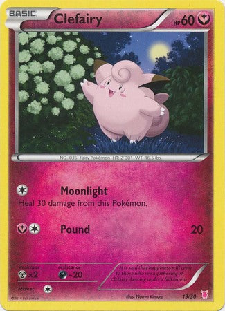 Clefairy (13/30) [XY: Trainer Kit 1 - Wigglytuff] | Clutch Gaming