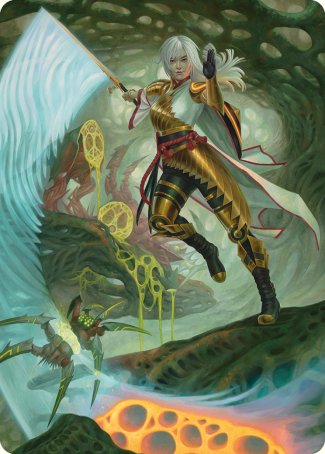 The Eternal Wanderer Art Card [Phyrexia: All Will Be One Art Series] | Clutch Gaming