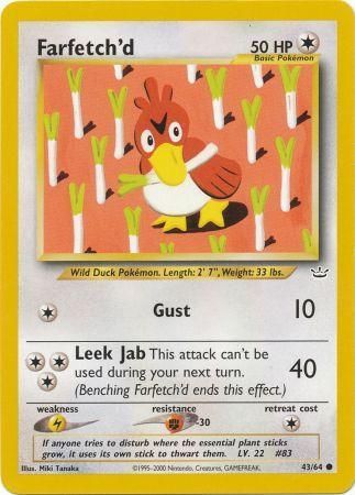 Farfetch'd (43/64) [Neo Revelation Unlimited] | Clutch Gaming