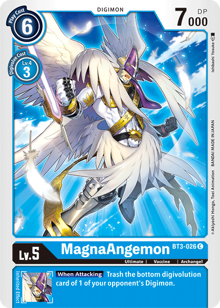 MagnaAngemon [BT3-026] [Release Special Booster Ver.1.5] | Clutch Gaming