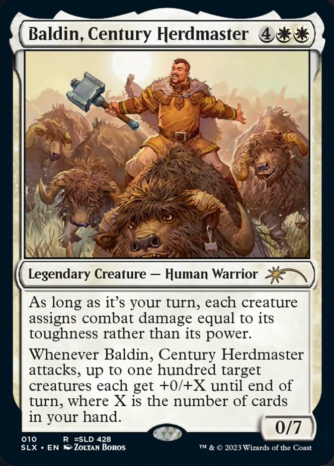 Baldin, Century Herdmaster [Secret Lair: Universes Within] | Clutch Gaming