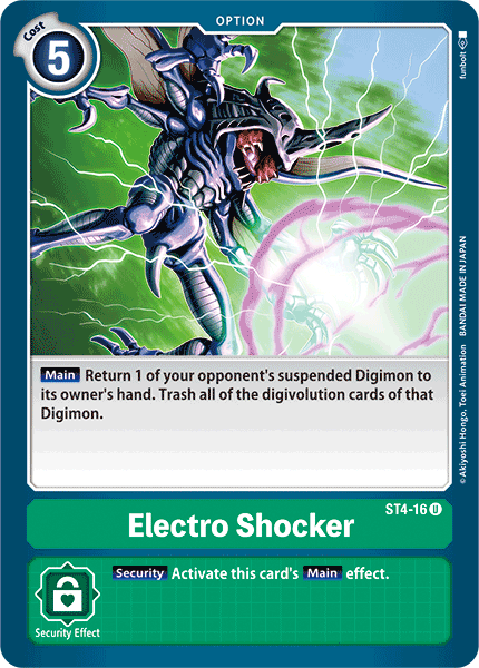 Electro Shocker [ST4-16] [Starter Deck: Giga Green] | Clutch Gaming