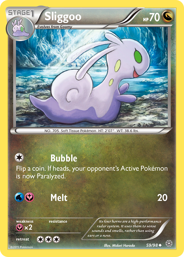 Sliggoo (59/98) [XY: Ancient Origins] | Clutch Gaming