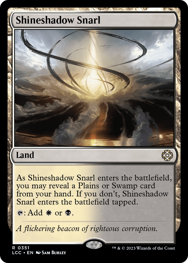 Shineshadow Snarl [The Lost Caverns of Ixalan Commander] | Clutch Gaming