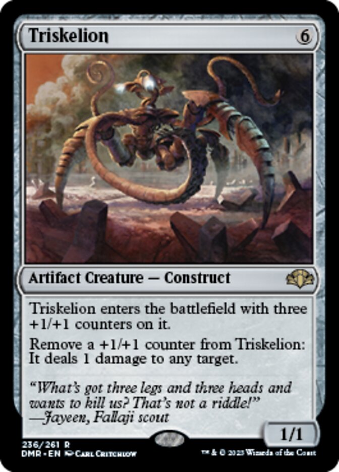 Triskelion [Dominaria Remastered] | Clutch Gaming