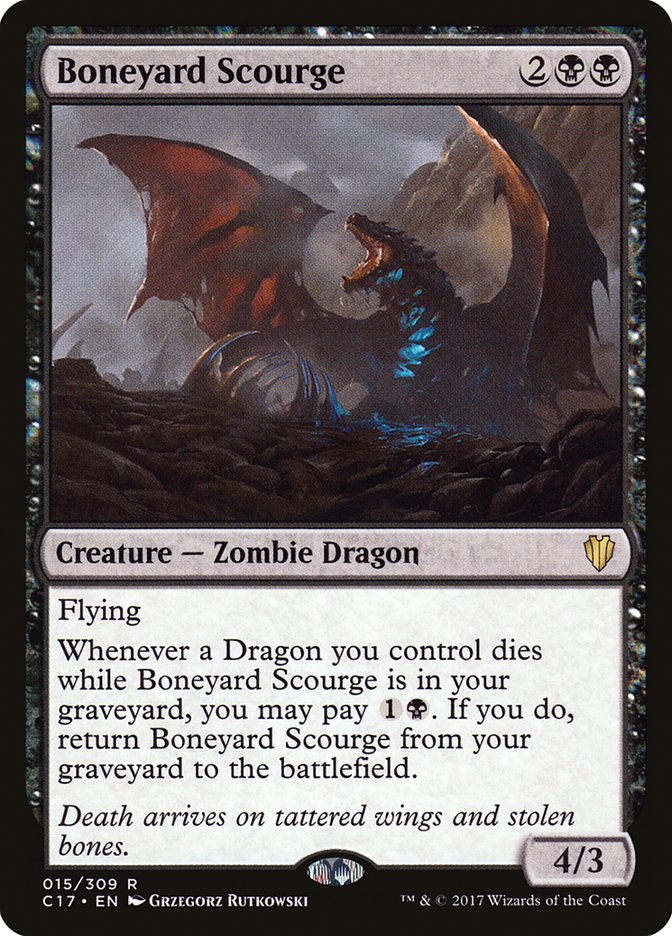 Boneyard Scourge [Commander 2017] | Clutch Gaming