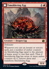 Smoldering Egg // Ashmouth Dragon [Innistrad: Midnight Hunt] | Clutch Gaming