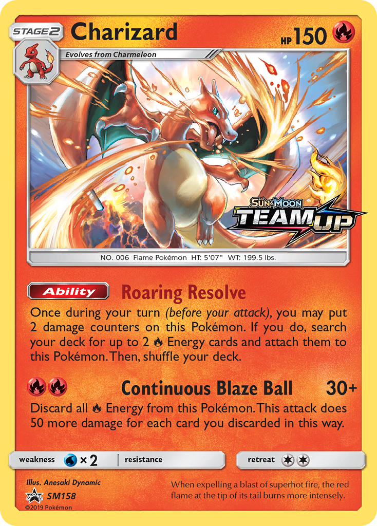 Charizard (SM158) [Sun & Moon: Black Star Promos] | Clutch Gaming