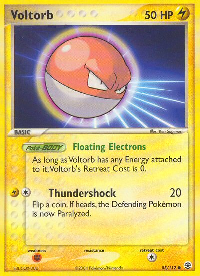 Voltorb (85/112) [EX: FireRed & LeafGreen] | Clutch Gaming