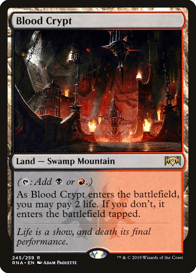 Blood Crypt [Ravnica Allegiance] | Clutch Gaming