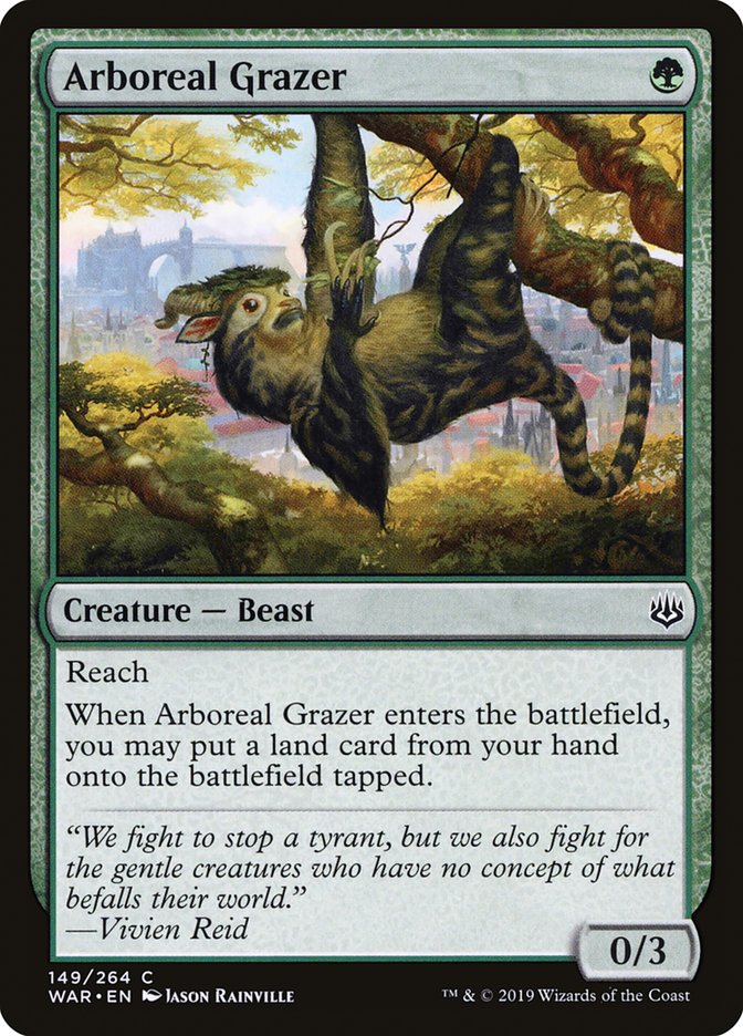 Arboreal Grazer [War of the Spark] | Clutch Gaming