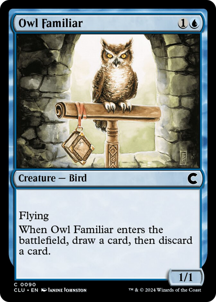 Owl Familiar [Ravnica: Clue Edition] | Clutch Gaming