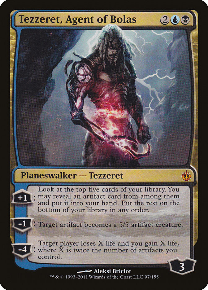 Tezzeret, Agent of Bolas [Mirrodin Besieged] | Clutch Gaming