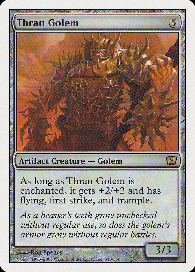 Thran Golem [Ninth Edition] | Clutch Gaming