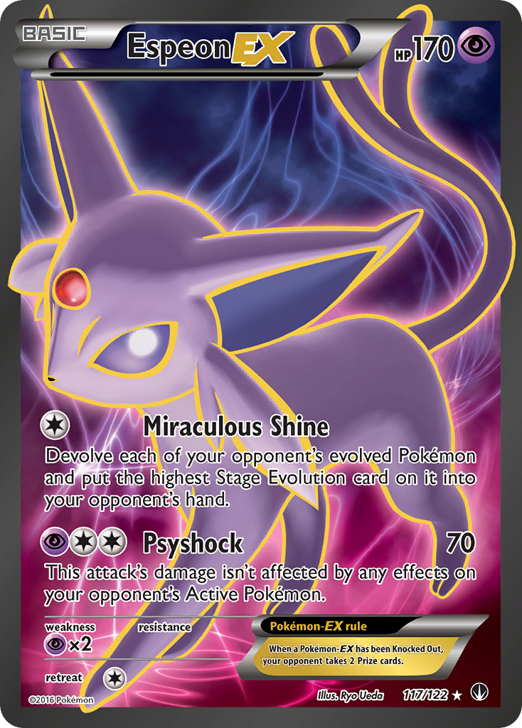 Espeon EX (117/122) [XY: BREAKpoint] | Clutch Gaming