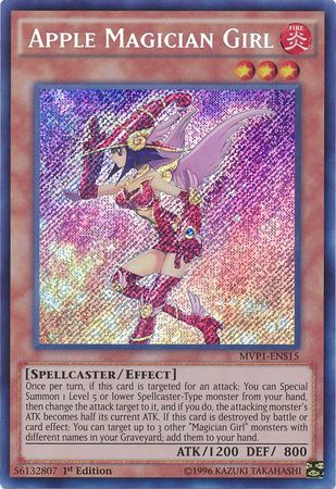 Apple Magician Girl [MVP1-ENS15] Secret Rare | Clutch Gaming