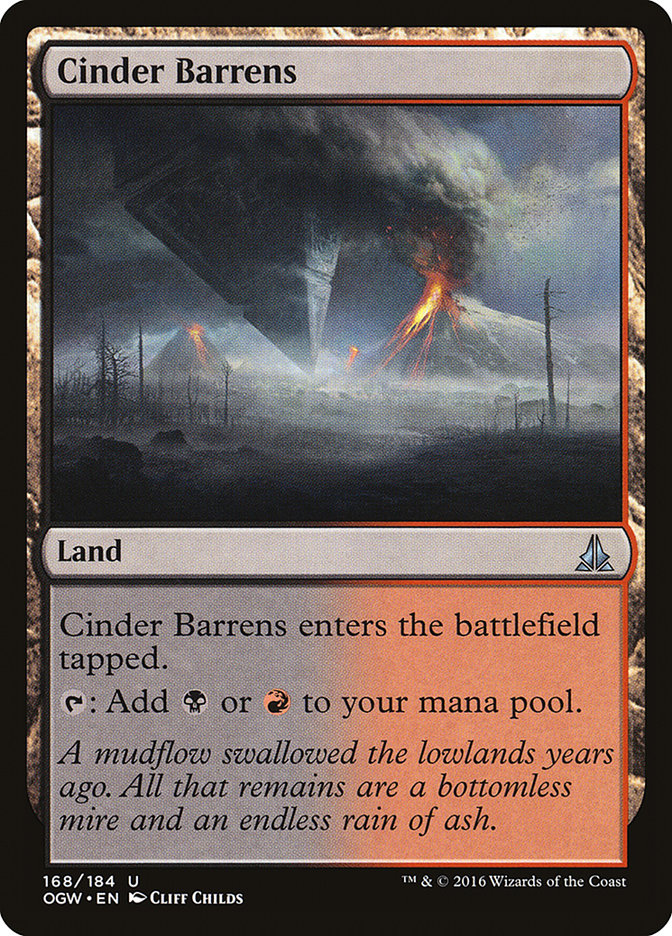 Cinder Barrens [Oath of the Gatewatch] | Clutch Gaming