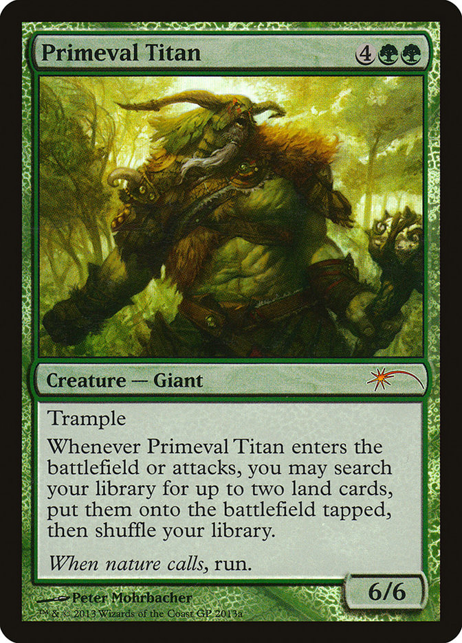 Primeval Titan (Grand Prix) [Grand Prix Promos] | Clutch Gaming