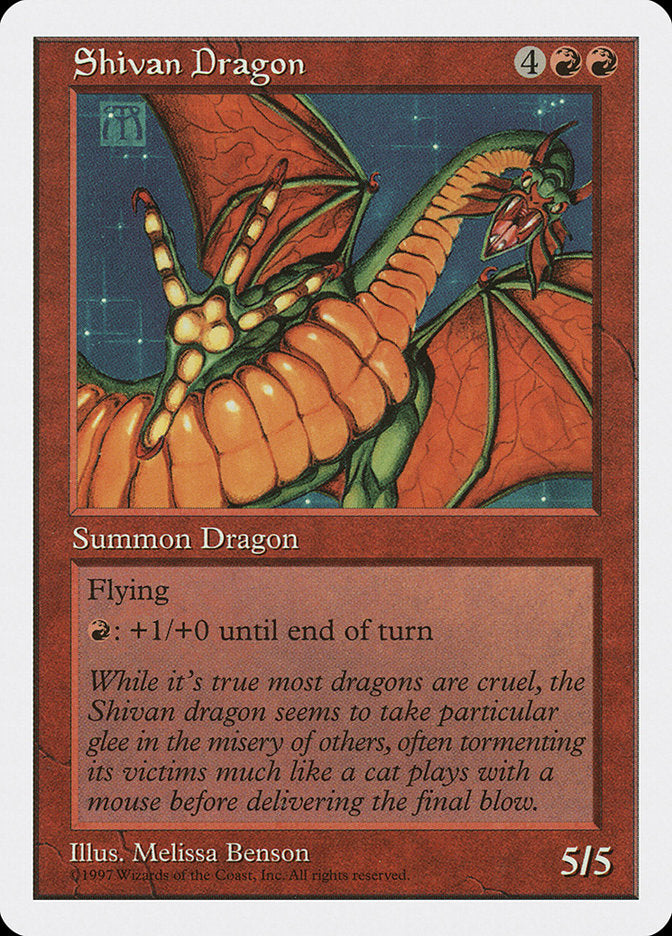 Shivan Dragon [Fifth Edition] | Clutch Gaming