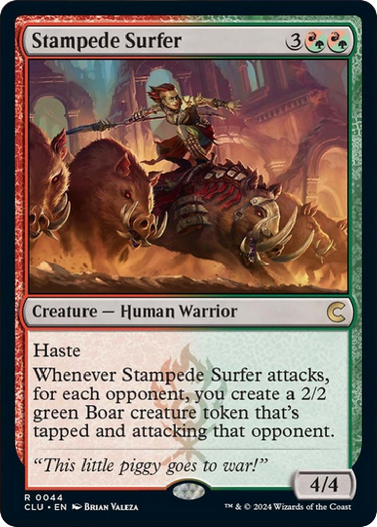 Stampede Surfer [Ravnica: Clue Edition] | Clutch Gaming