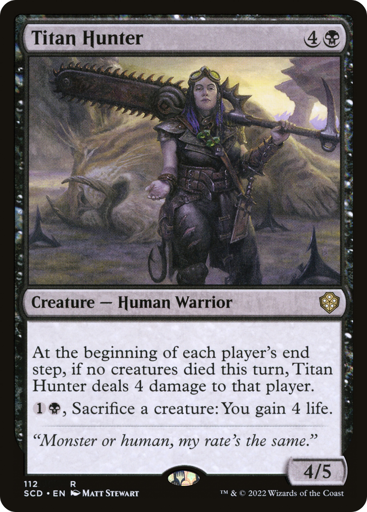 Titan Hunter [Starter Commander Decks] | Clutch Gaming