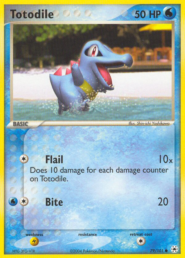 Totodile (79/101) [EX: Hidden Legends] | Clutch Gaming