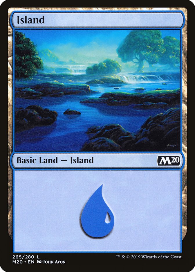 Island (265) [Core Set 2020] | Clutch Gaming