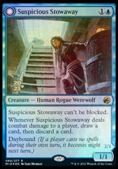 Suspicious Stowaway // Seafaring Werewolf [Innistrad: Midnight Hunt Prerelease Promos] | Clutch Gaming