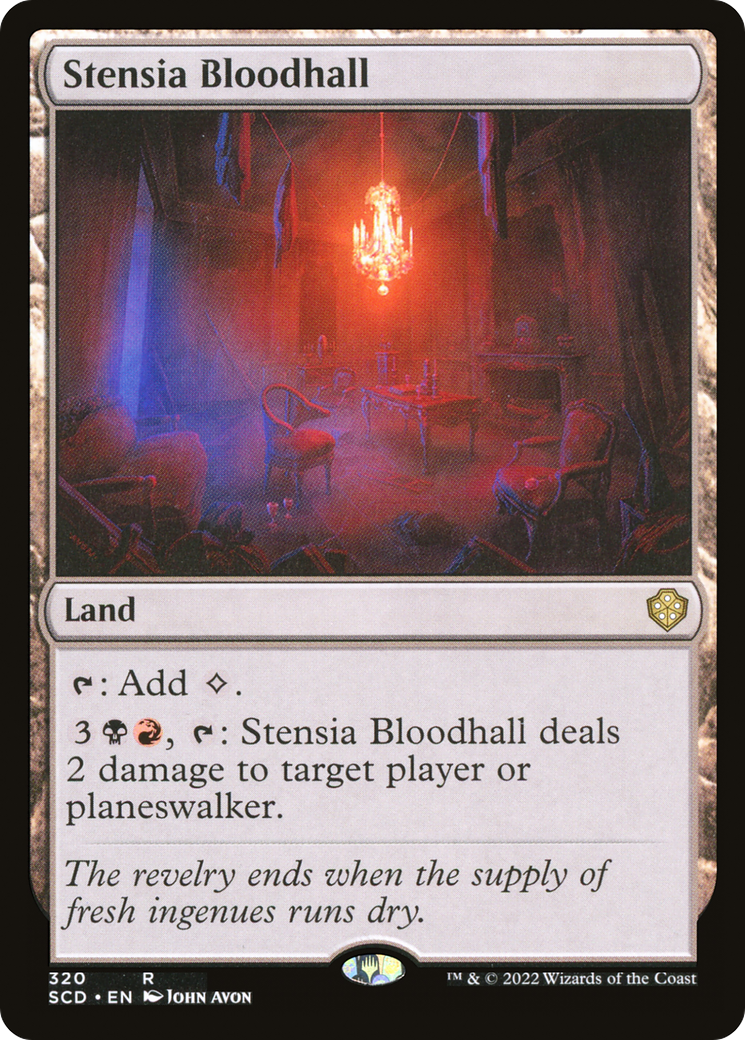 Stensia Bloodhall [Starter Commander Decks] | Clutch Gaming