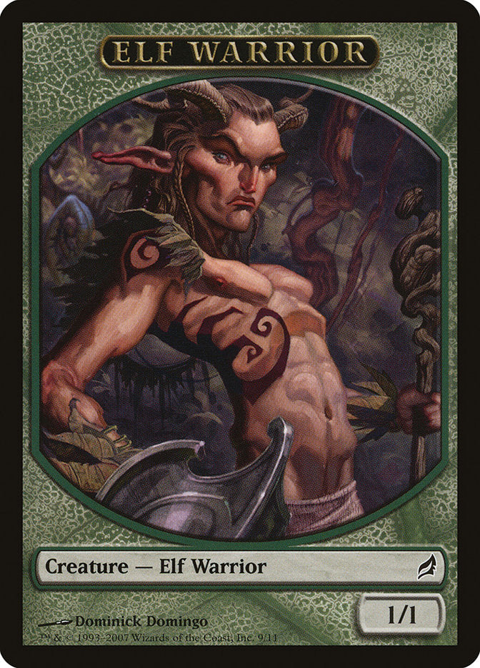 Elf Warrior Token [Lorwyn Tokens] | Clutch Gaming