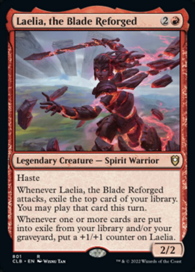 Laelia, the Blade Reforged [Commander Legends: Battle for Baldur's Gate] | Clutch Gaming