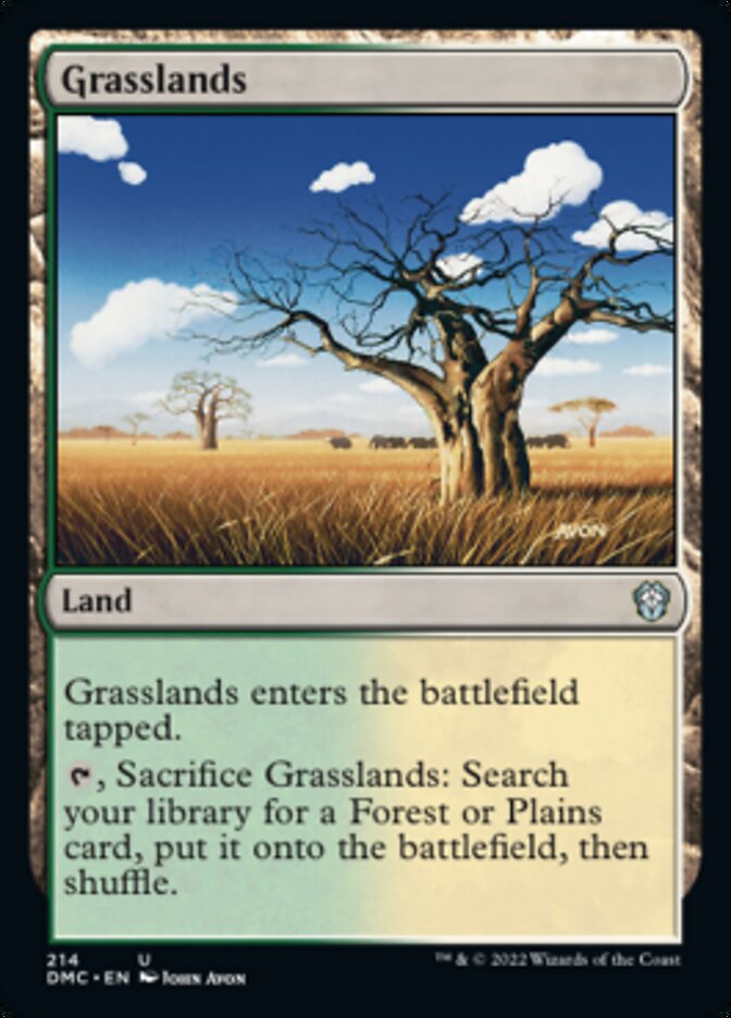 Grasslands [Dominaria United Commander] | Clutch Gaming