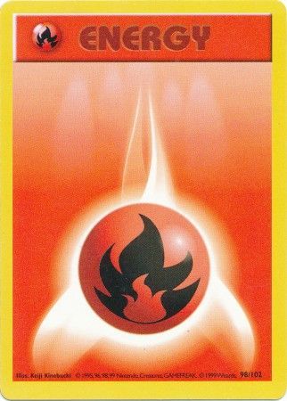 Fire Energy (98/102) [Base Set Shadowless Unlimited] | Clutch Gaming