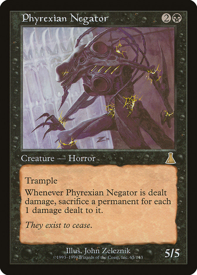 Phyrexian Negator [Urza's Destiny] | Clutch Gaming