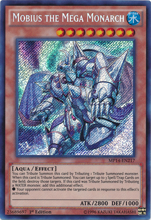 Mobius the Mega Monarch [MP14-EN217] Secret Rare | Clutch Gaming