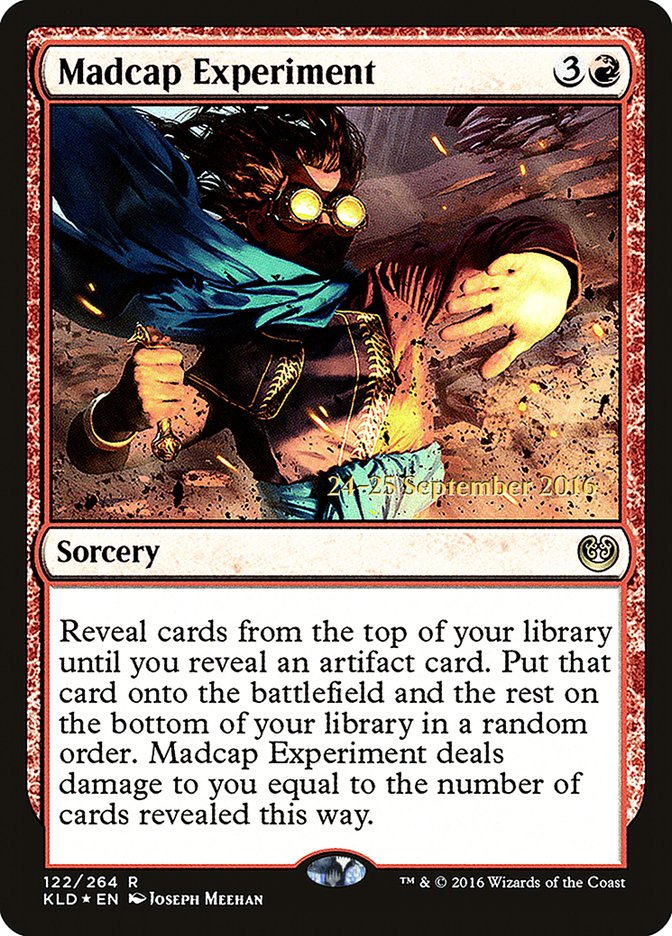 Madcap Experiment [Kaladesh Prerelease Promos] | Clutch Gaming