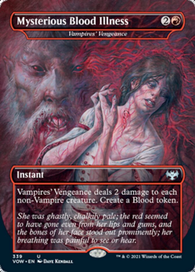 Vampires' Vengeance - Mysterious Blood Illness [Innistrad: Crimson Vow] | Clutch Gaming