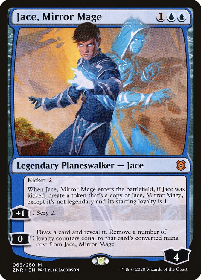 Jace, Mirror Mage [Zendikar Rising] | Clutch Gaming