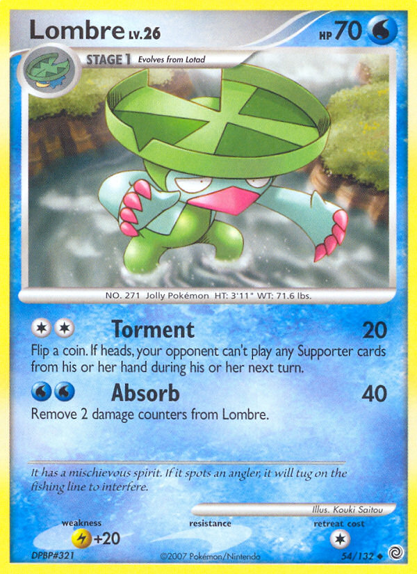 Lombre (54/132) [Diamond & Pearl: Secret Wonders] | Clutch Gaming