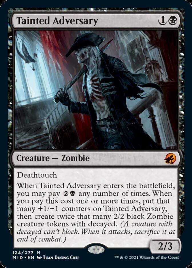 Tainted Adversary [Innistrad: Midnight Hunt] | Clutch Gaming